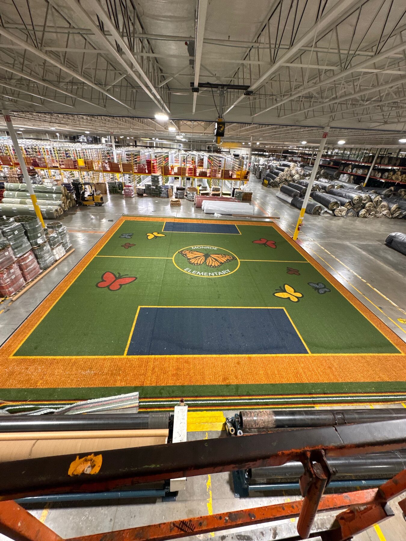 Monroe Pivot custom soccer field